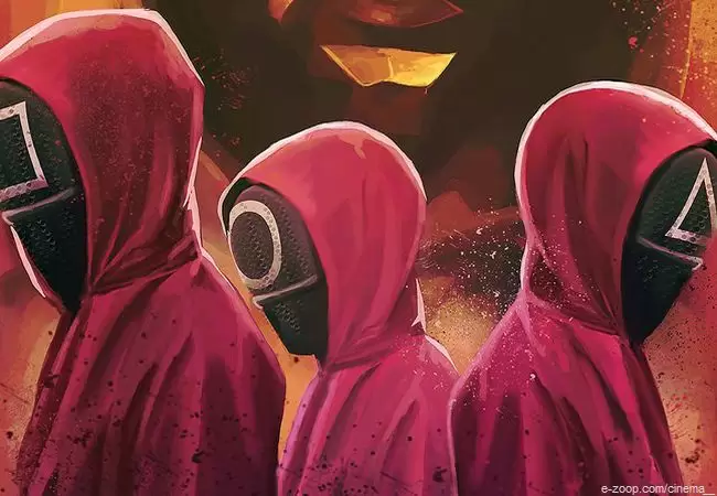 Três guardas de Round 6, Três guardas de Round 6,